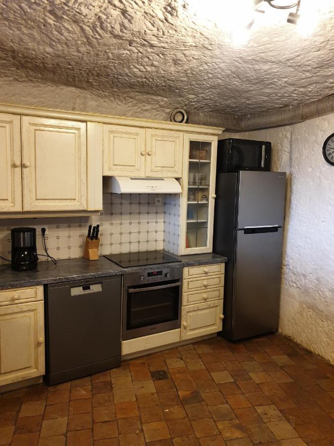 Gite Troglodyte Les Iris Villiers-sur-Loir Exterior foto