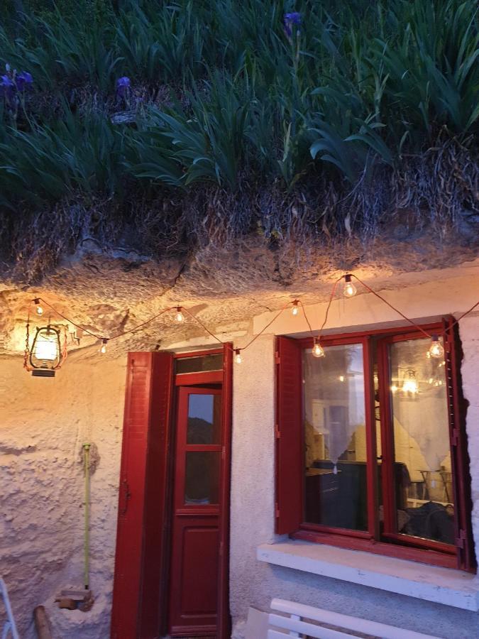 Gite Troglodyte Les Iris Villiers-sur-Loir Exterior foto