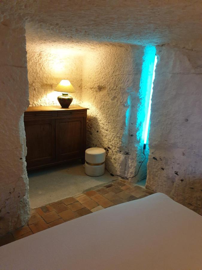 Gite Troglodyte Les Iris Villiers-sur-Loir Exterior foto